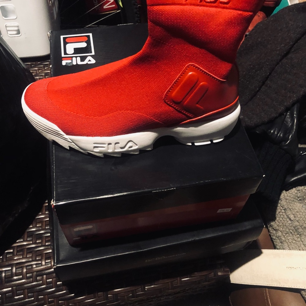 Ladies fila sock sneaker